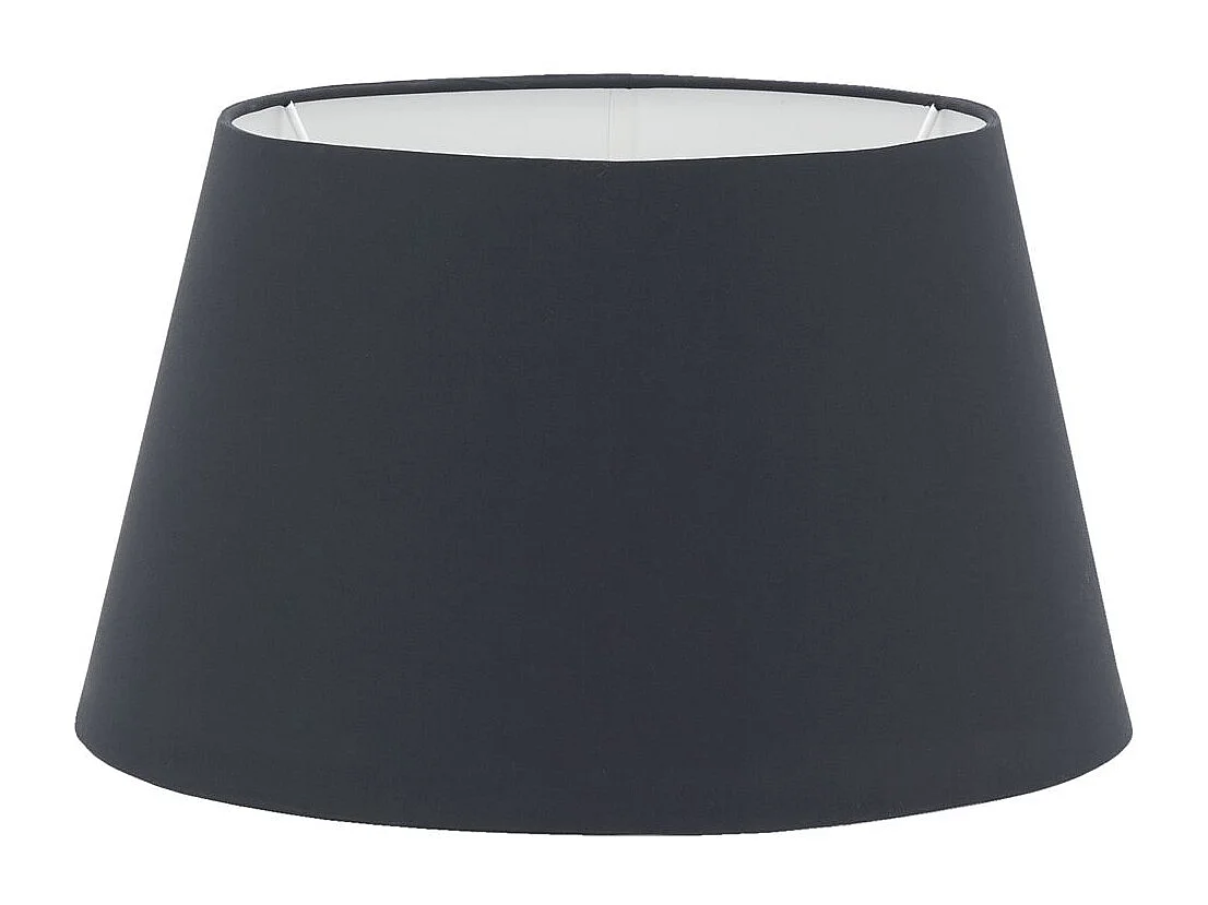 Abat-jour 40 x 24 cm Coton noir