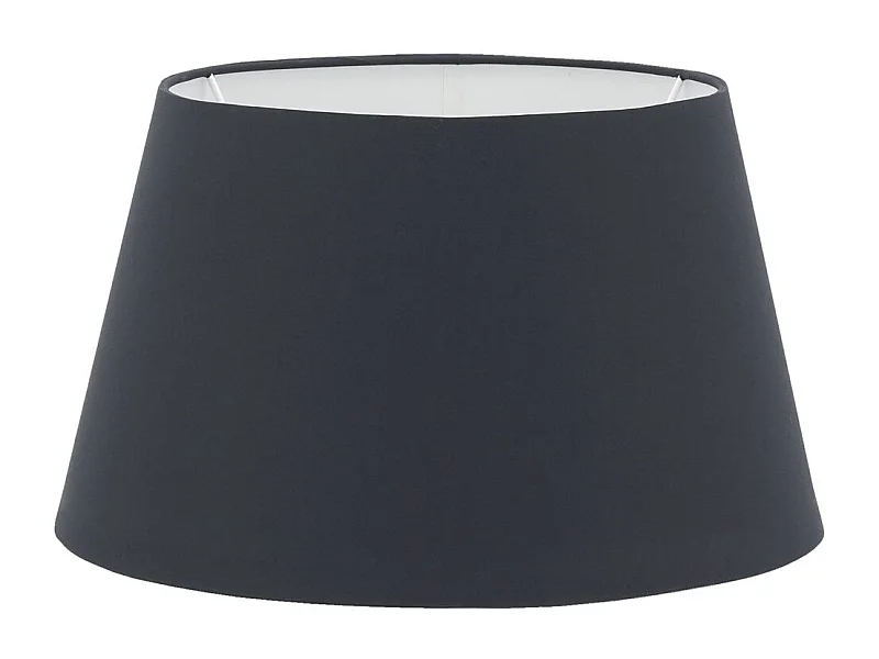 Abat-jour 40 x 24 cm Coton noir