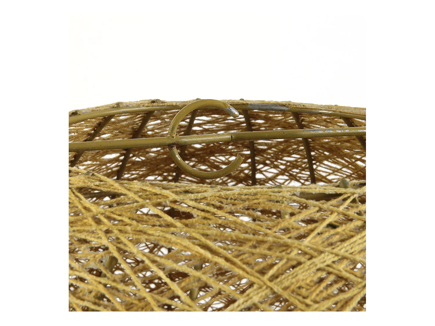 Suspension Interieur Moutarde 30cm