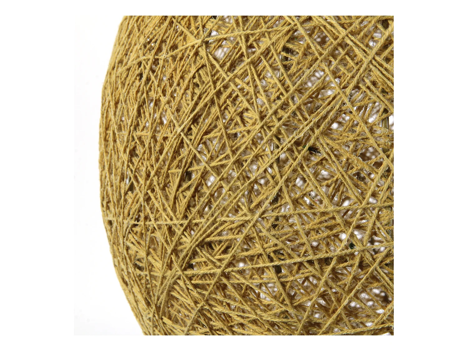 Suspension Interieur Moutarde 30cm