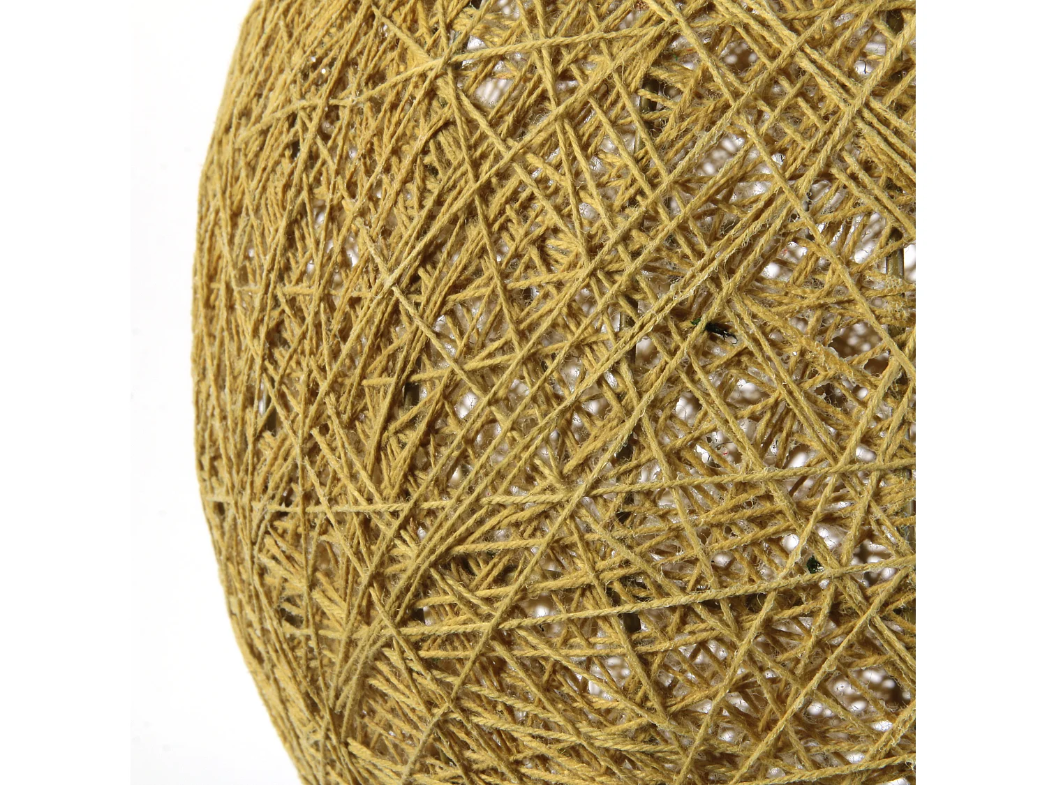 Suspension Interieur Moutarde 30cm