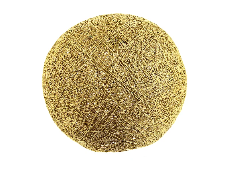 Suspension Interieur Moutarde 30cm