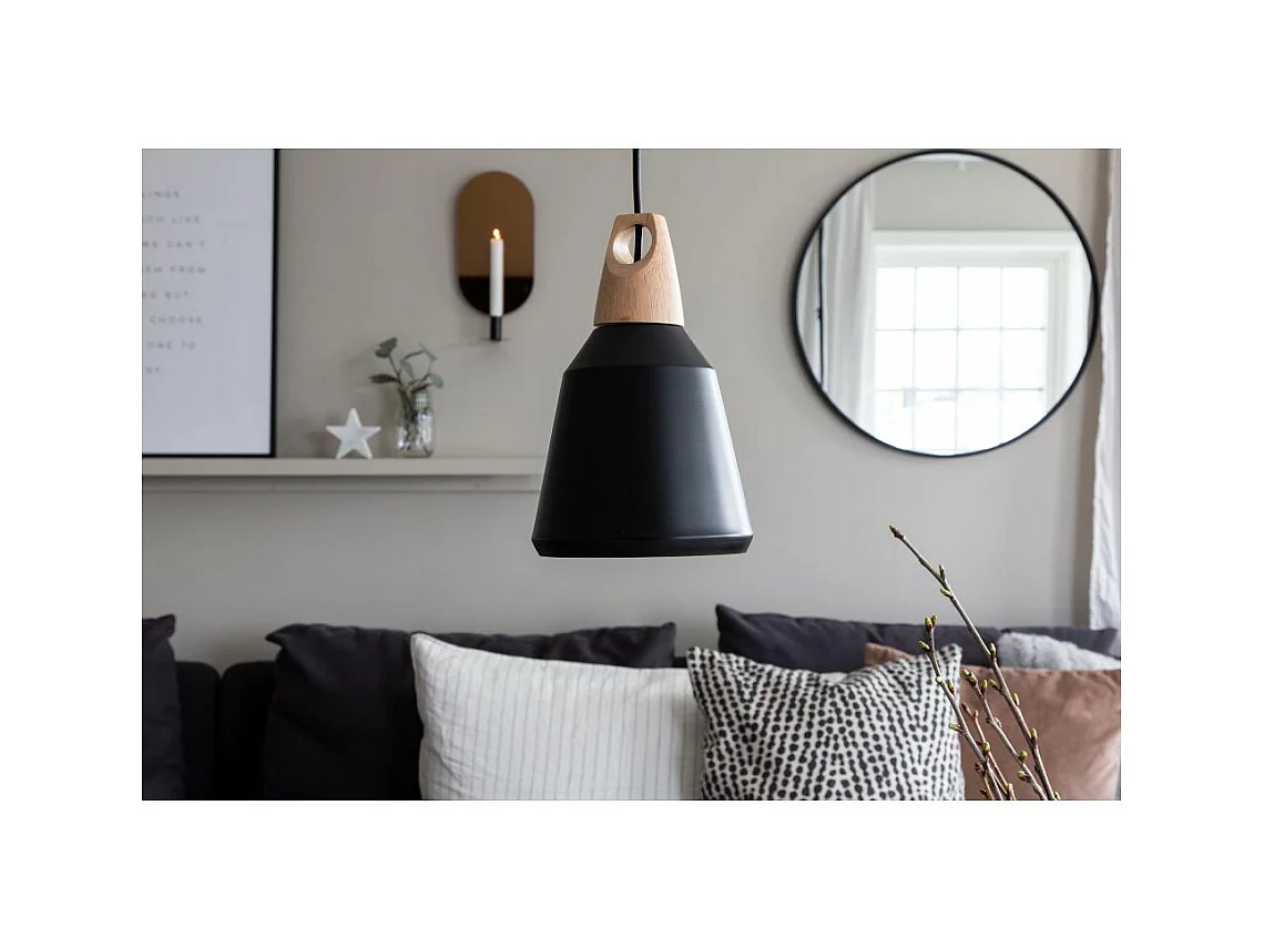 Sospensione in alluminio Nao 16 x 24,5 cm