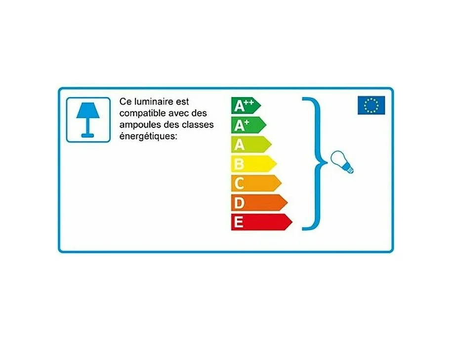 Suspension en métal et papier noir Grand modèle