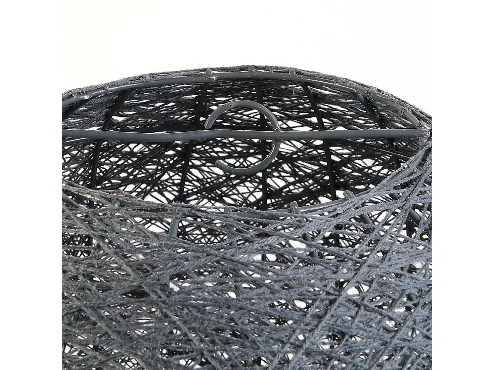Abat-Jour Déco "Suspension" 30cm Gris