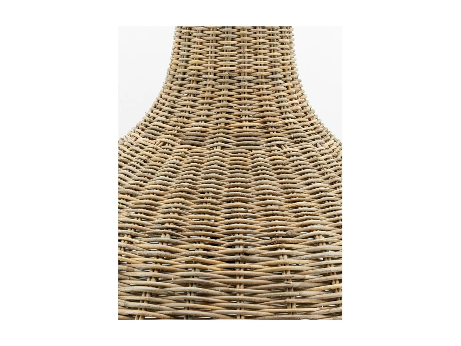 Abat-jour rond en poelet pour suspension