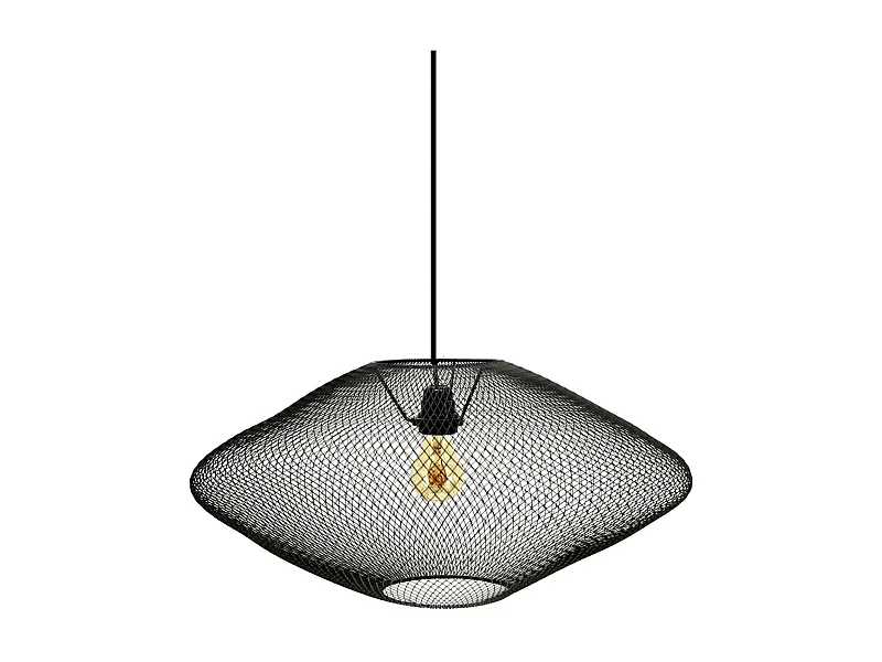 Abat-jour à suspendre en métal ajouré