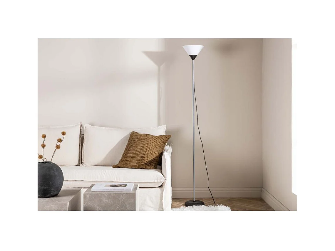 Lampada da terra in acciaio Batang