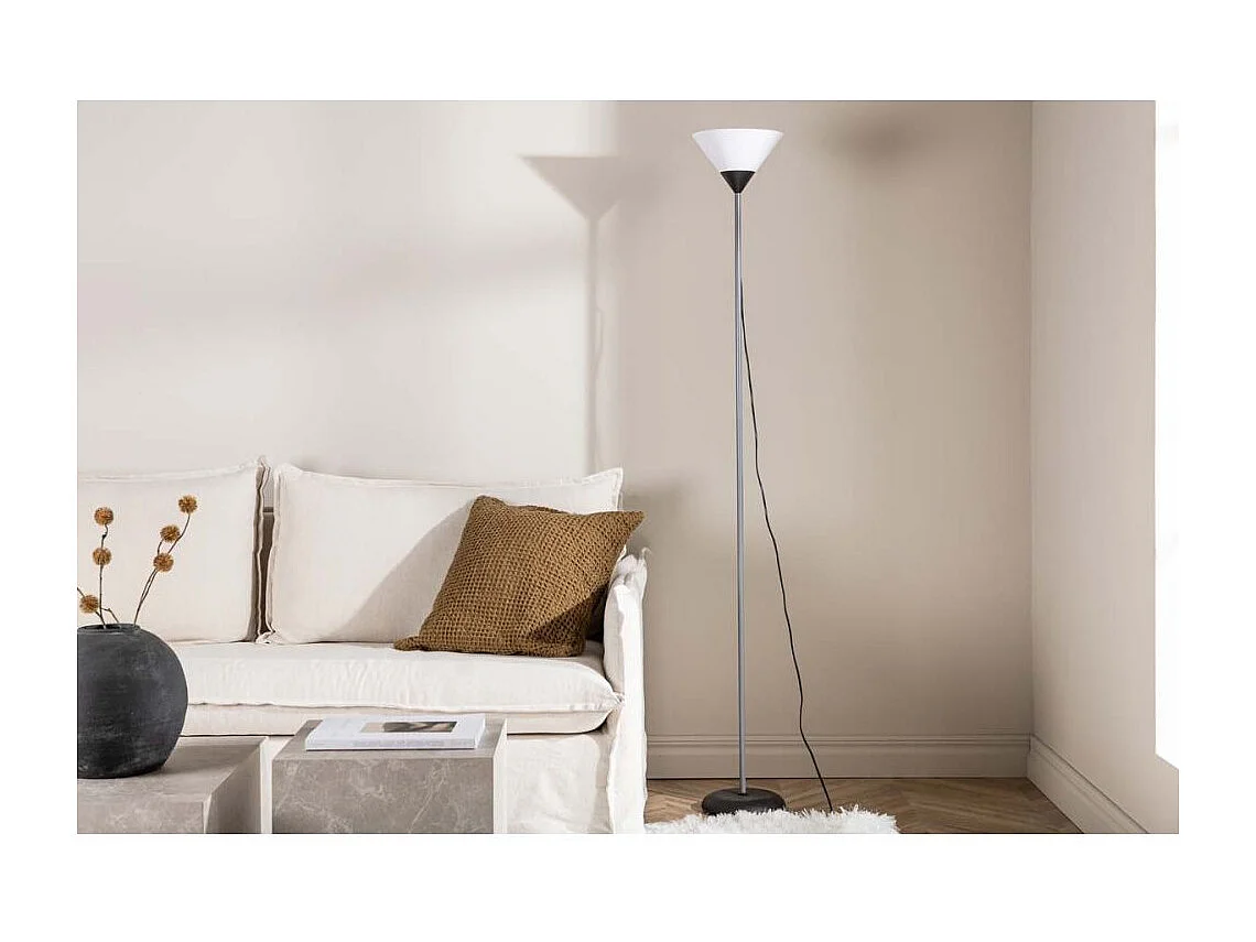 Lampadaire Design "Batang" 178cm Gris