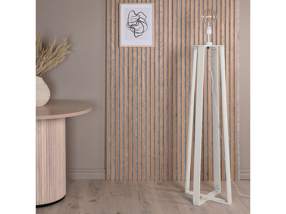 Lampadaire Design "Avspark" 137cm Blanc