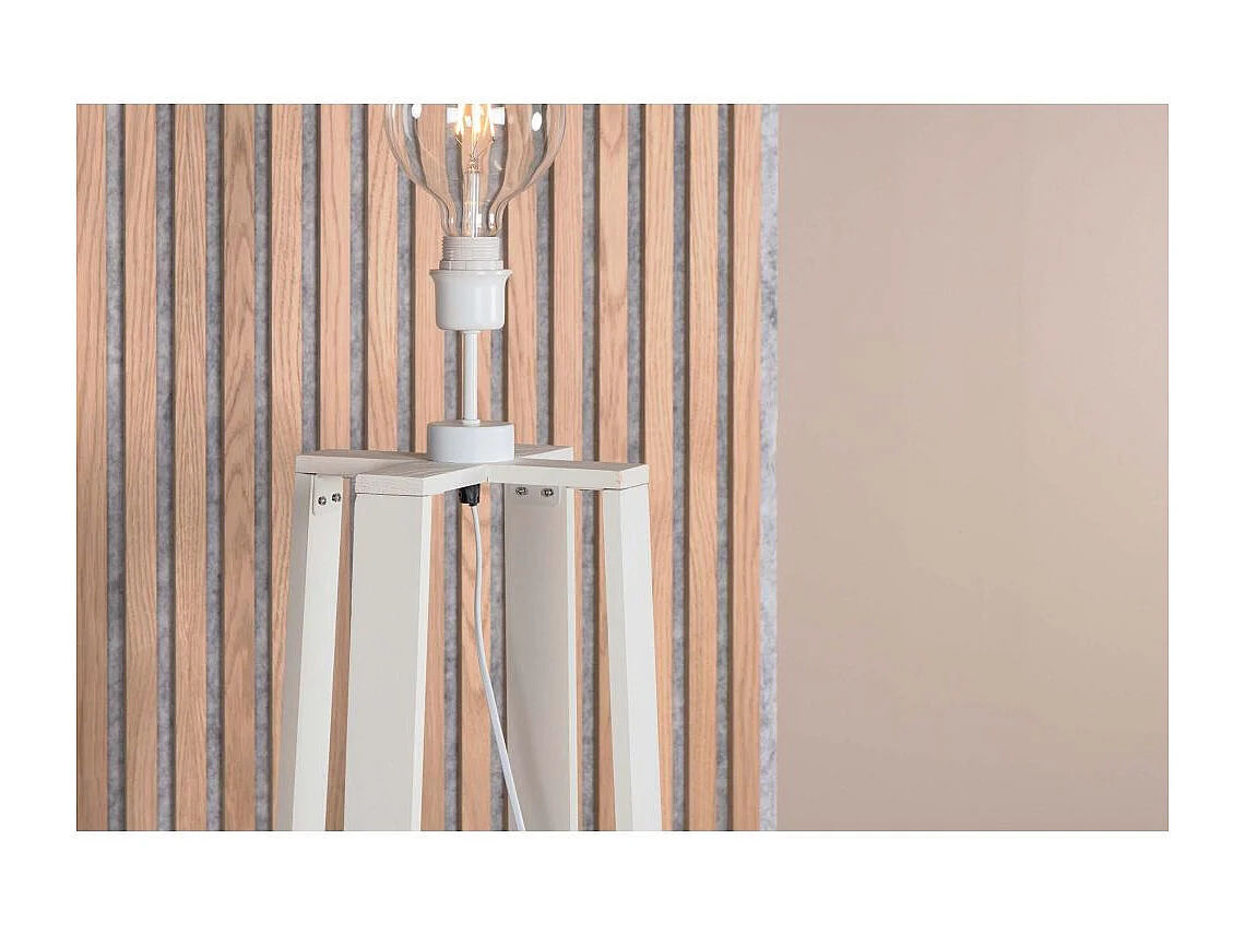 Lampadaire Design "Avspark" 137cm Blanc