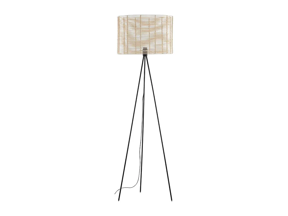 Lampadaire en Rotin "Fence" 160cm Naturel
