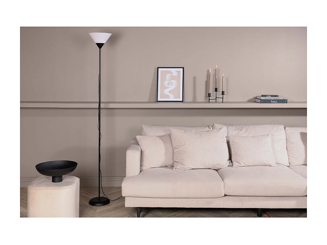 Lampadaire Design "Batang" 178cm Noir