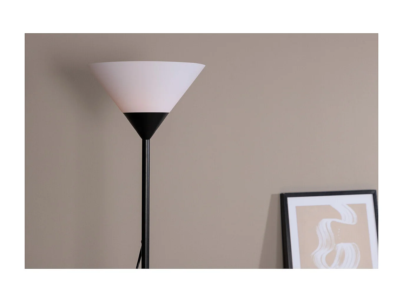 Lampadaire Design "Batang" 178cm Noir
