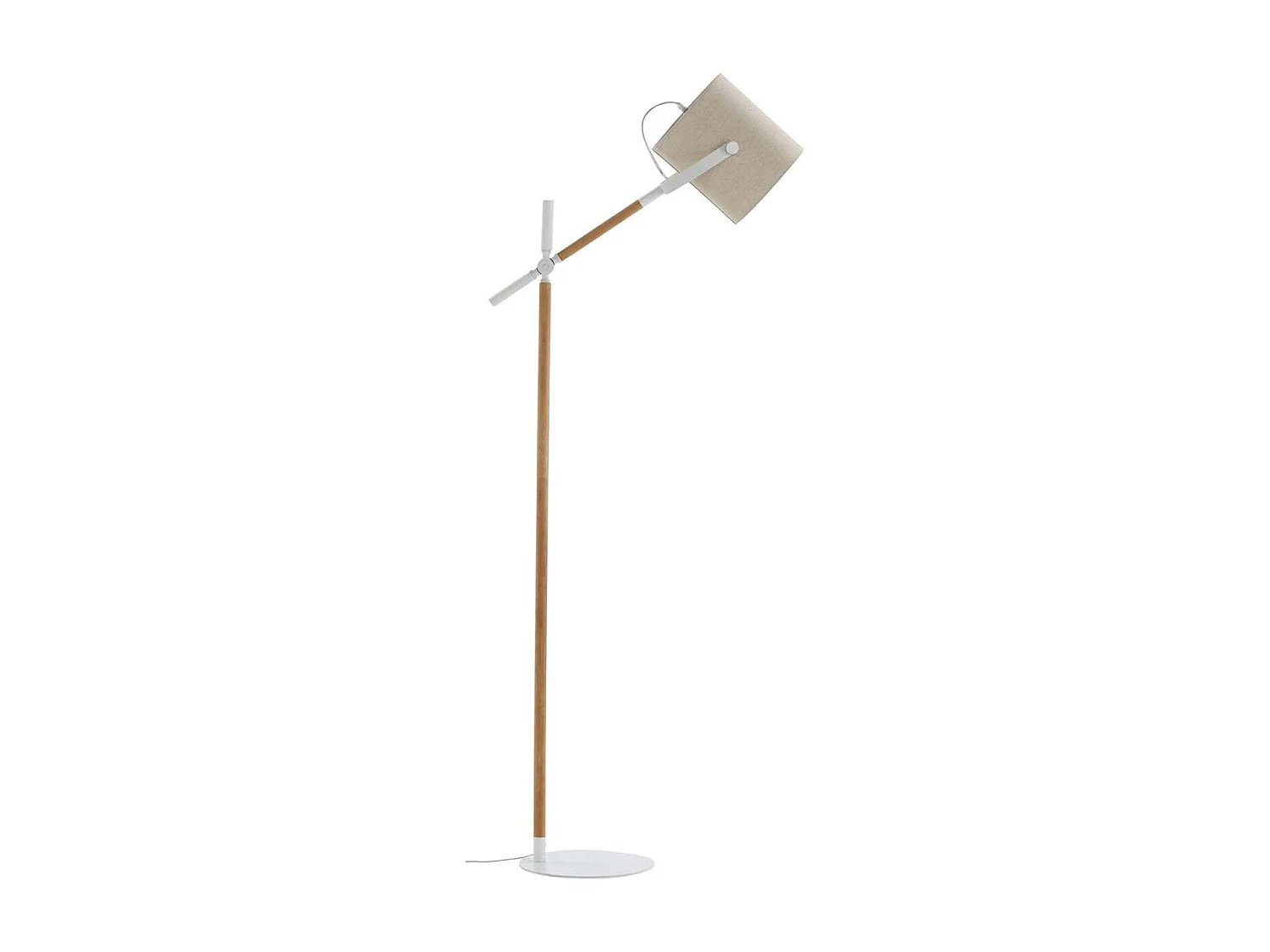 Lampadaire Design "Dennis" 156cm Beige
