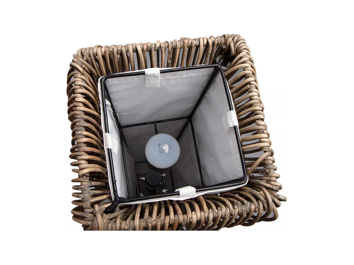 Lampe droite en poelet Eliane