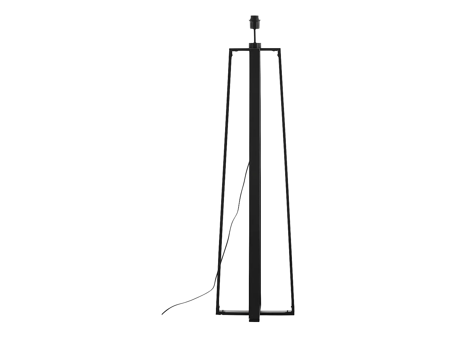 Lámpara de pie de acero y cristal Avspark