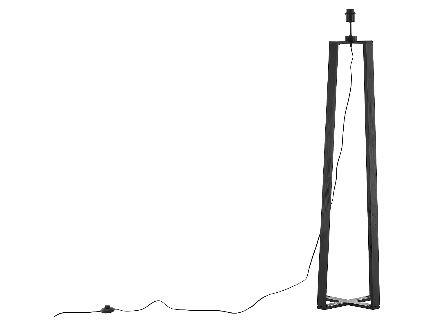 Lampadaire Design "Avspark" 137cm Noir
