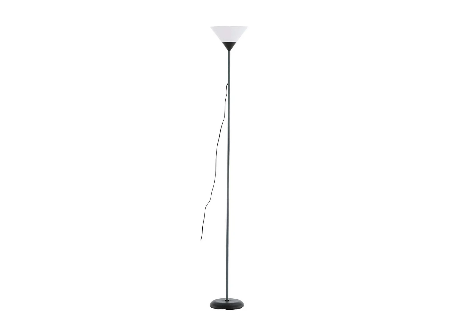 Lampadaire Design "Batang" 178cm Gris Foncé
