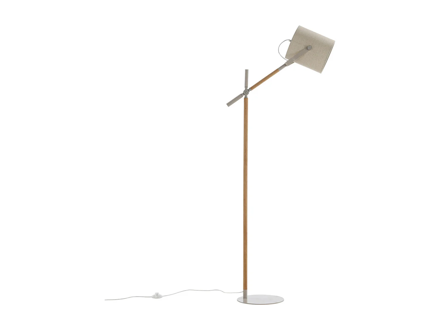 Lampadaire Design "Dennis" 156cm Beige