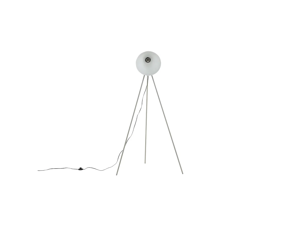 Lampadaire Trépied "Tiv" 140cm Beige