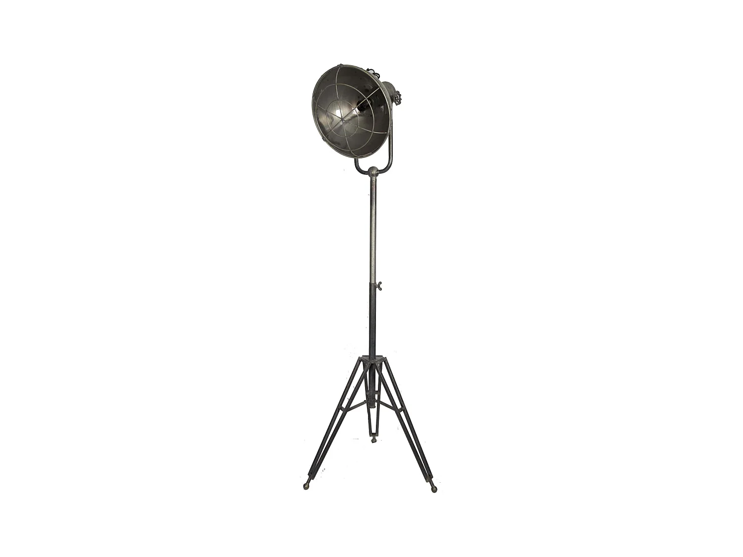 Lampadaire industriel en fer