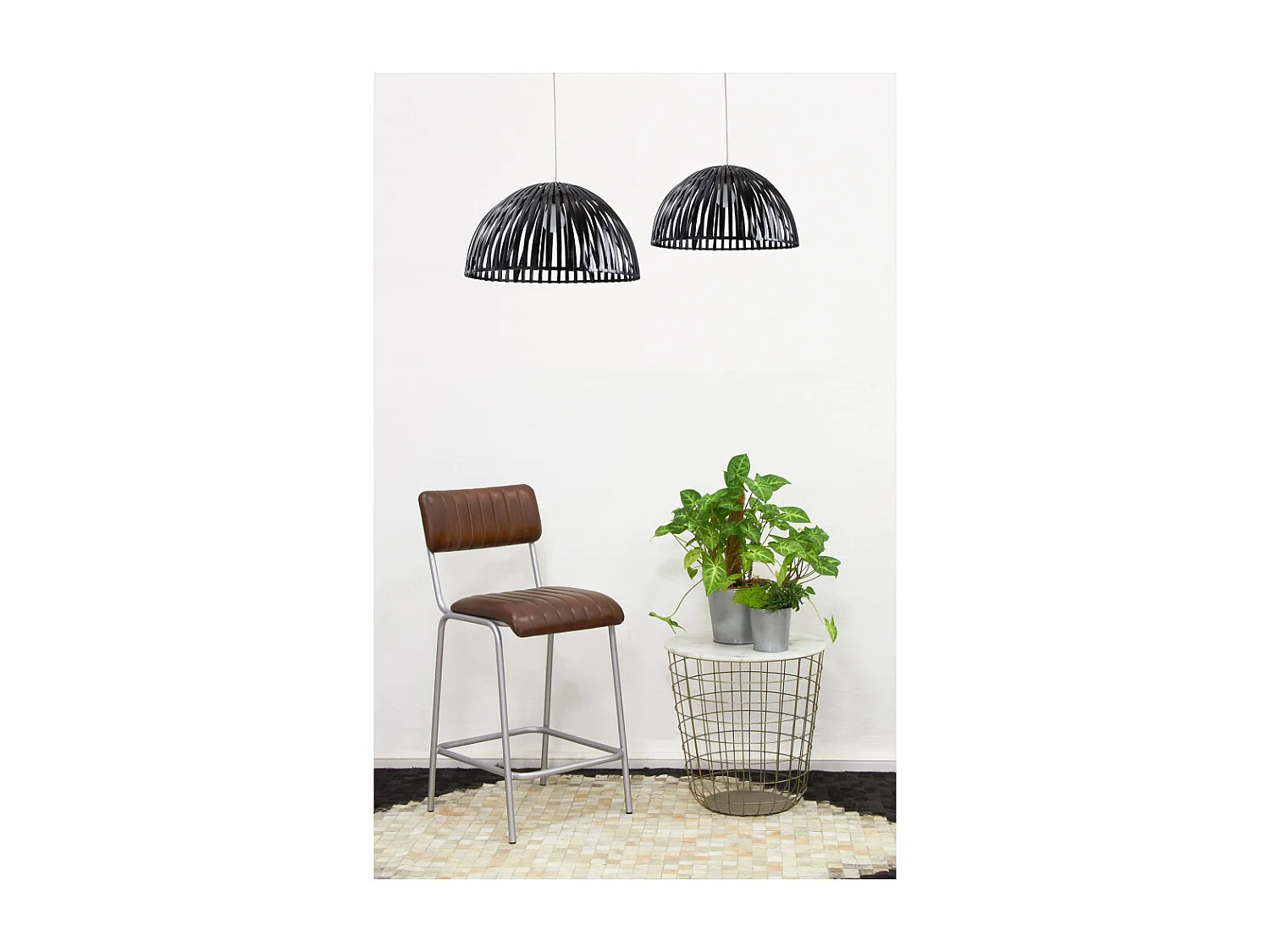 Abat-jour en bambou (Lot de 2)