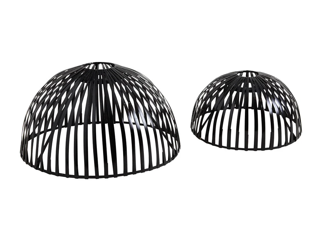 Abat-jour en bambou (Lot de 2)