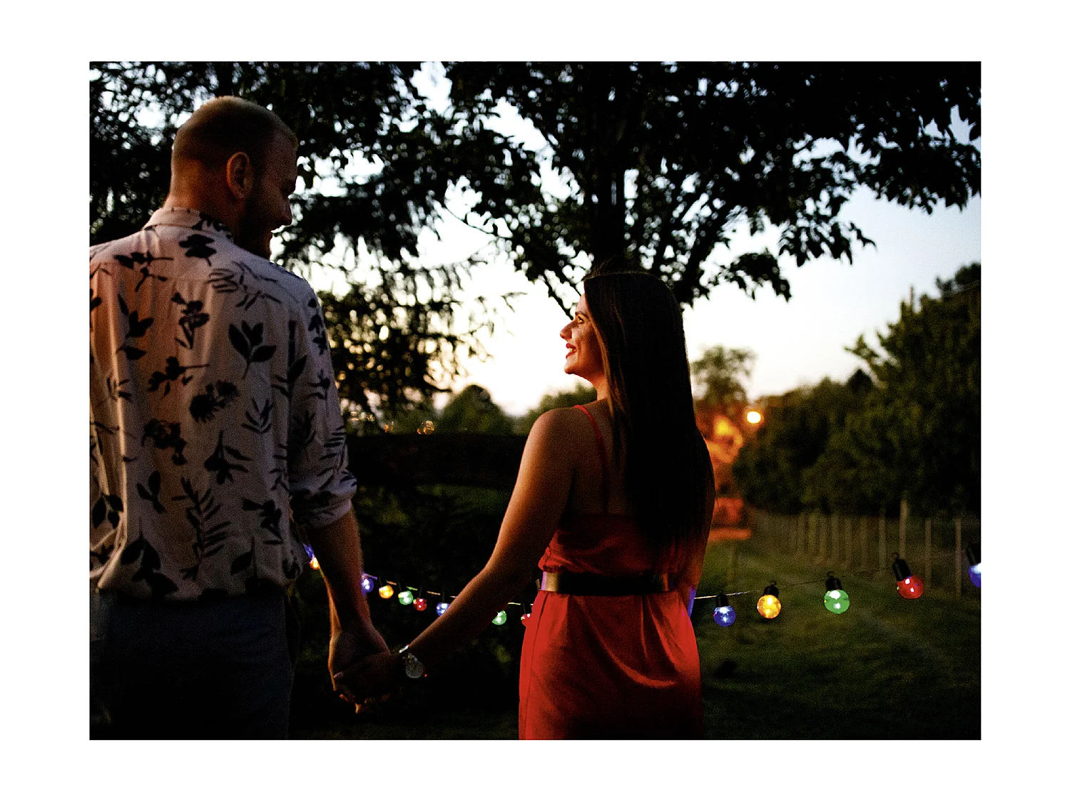 Guirlande Ampoules Multicolores Exterieur 10 Led Rouge, Vert, Bleu