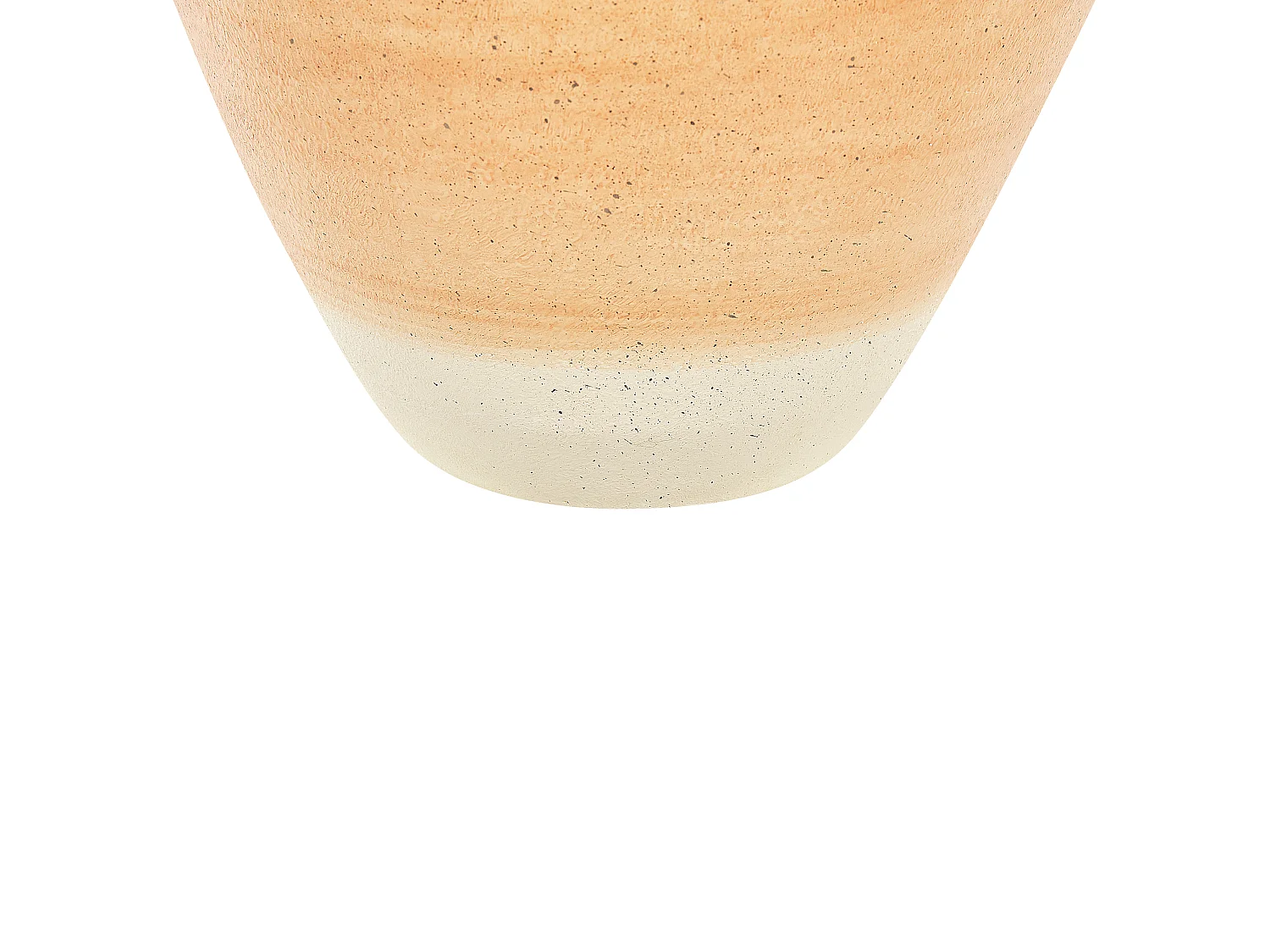 Vase décoratif SKIONE Céramique 34 cm Marron clair