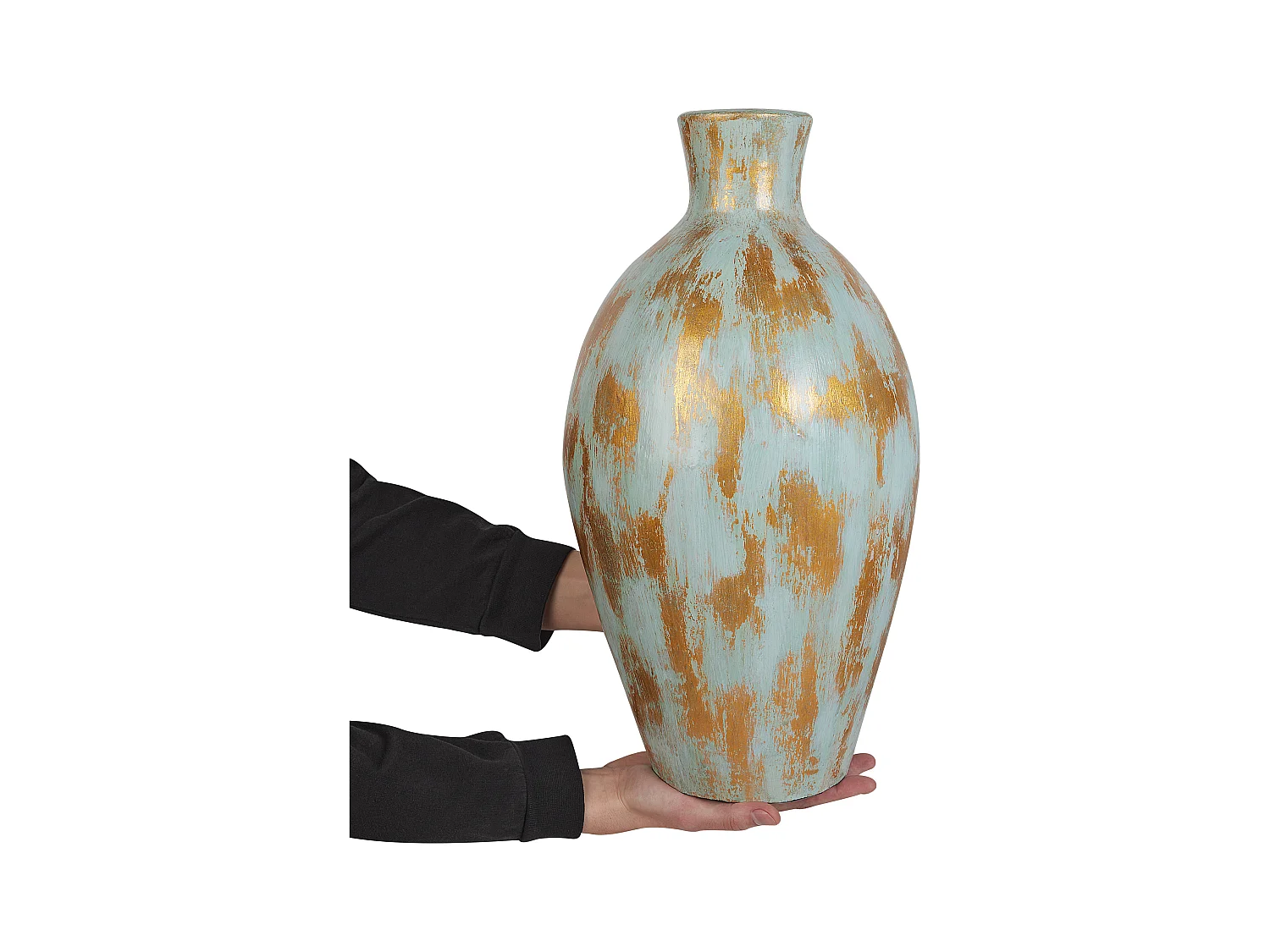 Decovaas DIKAJA Keramiek 45 cm Blauw