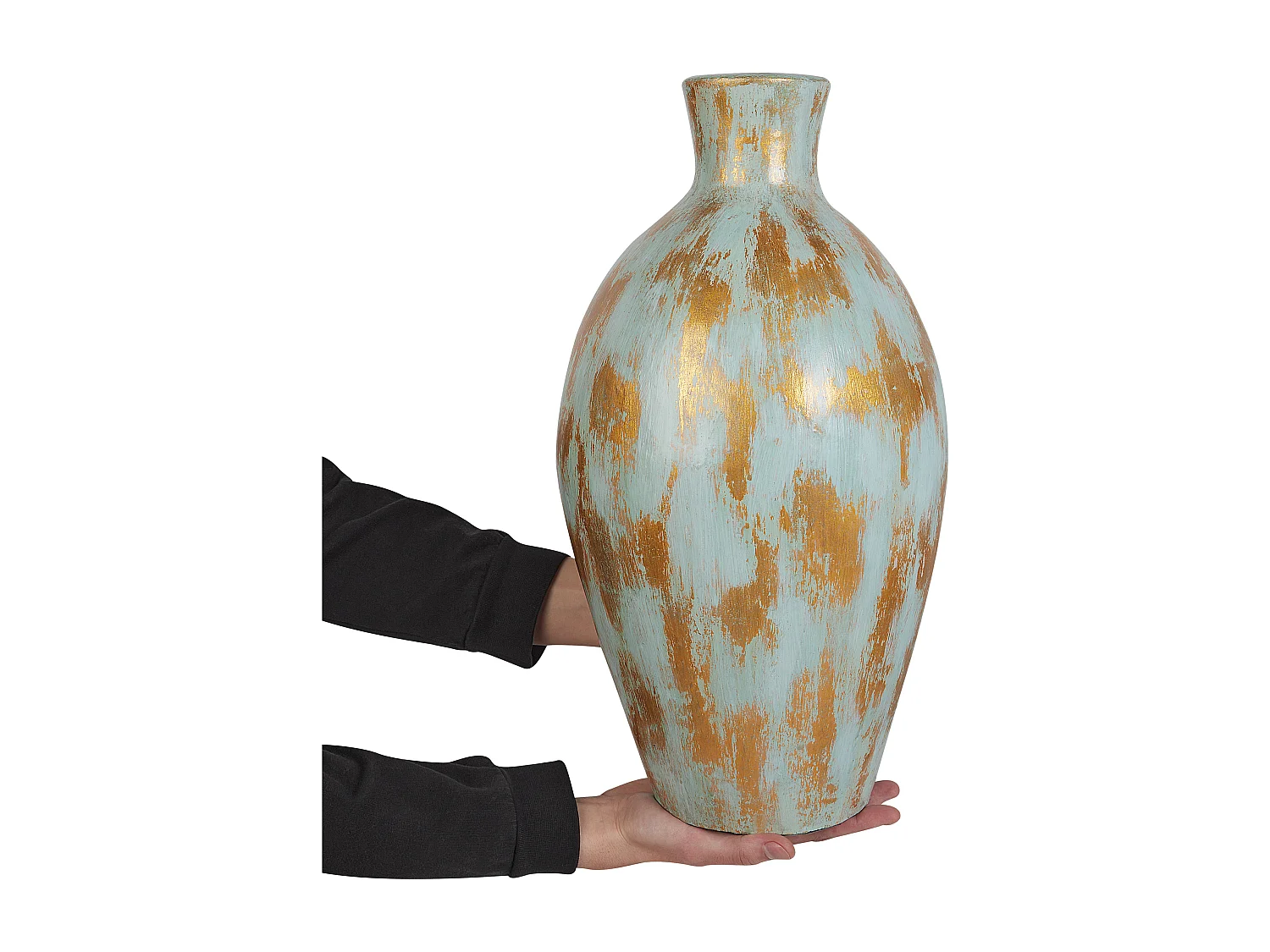 Decovaas DIKAJA Keramiek 45 cm Blauw