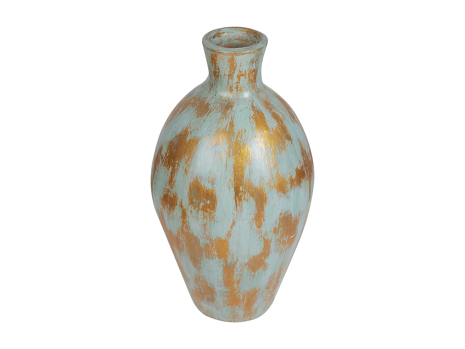 Jarro decorativo DIKAJA Cerâmica 45 cm Azul