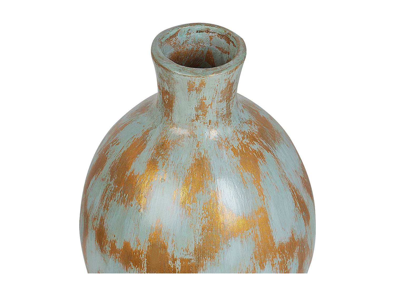 Jarro decorativo DIKAJA Cerâmica 45 cm Azul