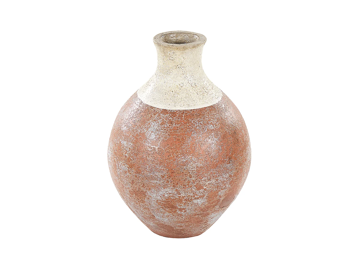 Jarrón decorativo BURSA Cerámica 37 cm Marrón claro