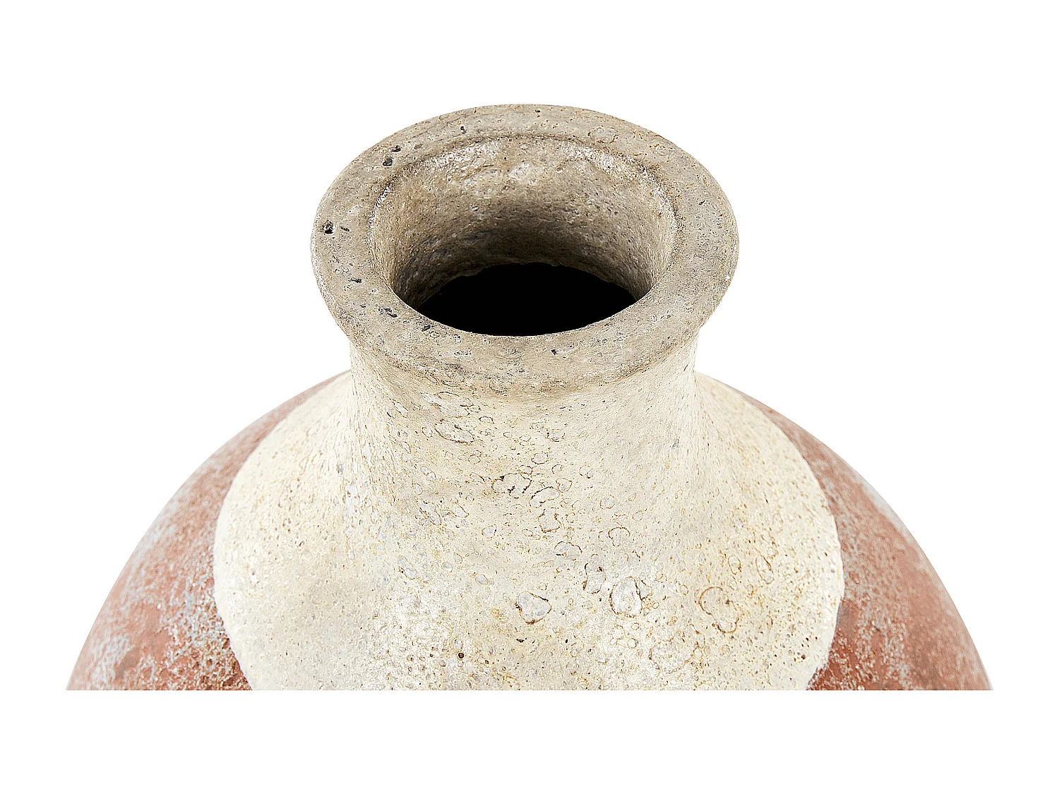 Vase décoratif BURSA Céramique 37 cm Marron clair