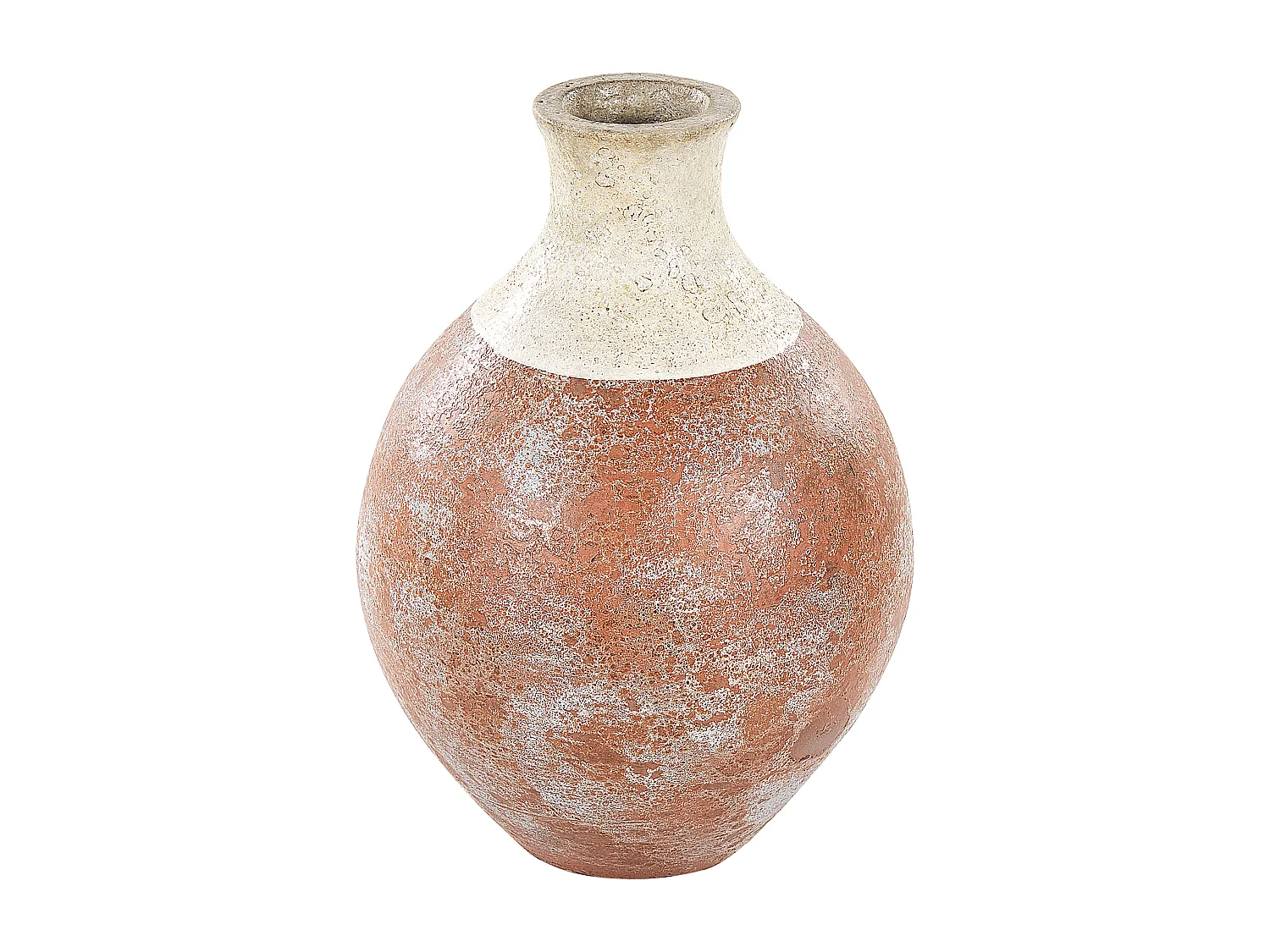 Jarro decorativo BURSA Cerâmica 37 cm Castanho claro