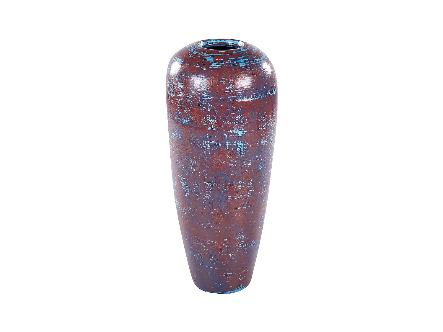 Vaso decorativo DOJRAN Ceramica 59 cm Marrone
