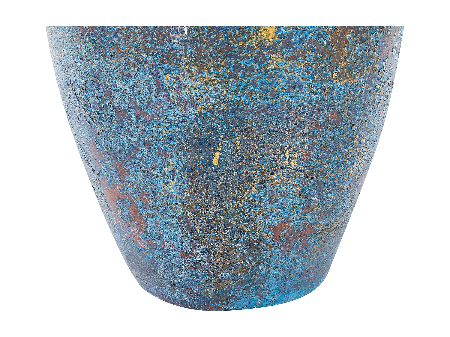 Dekovase aus Terrakotta blau 60 cm hoch Antik Römisch Pireus