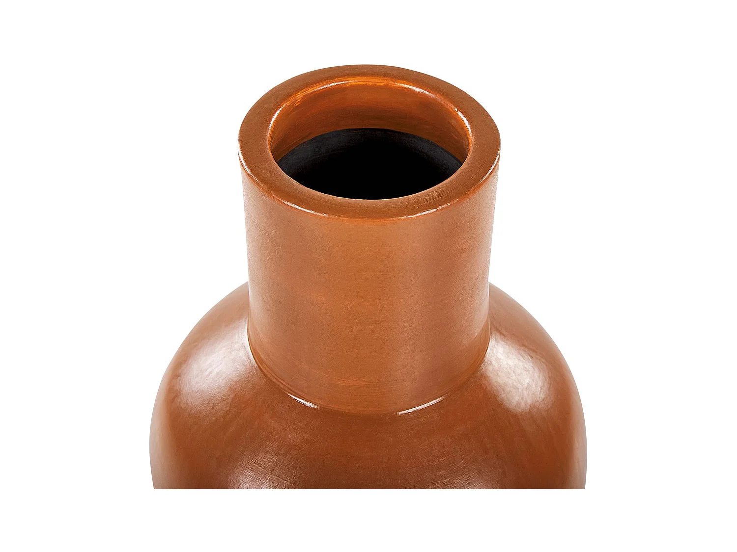 Vase décoratif KARFI Céramique 37 cm Orange