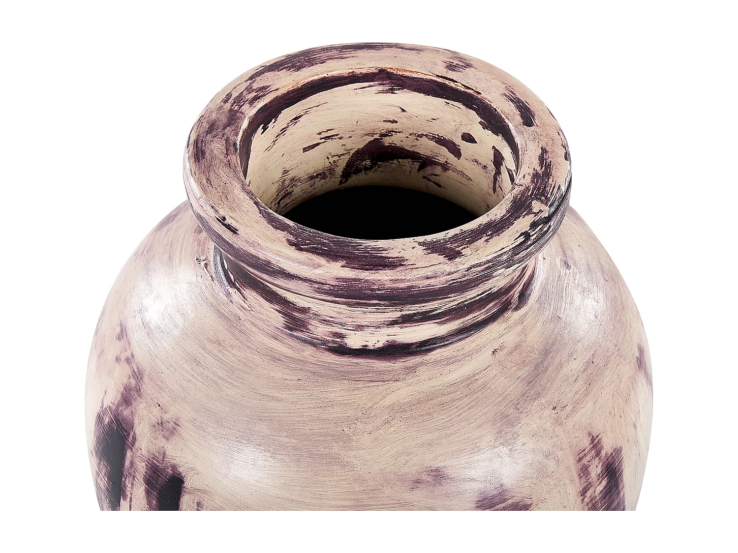 Vase décoratif AMATHUS Céramique 34 cm Violet