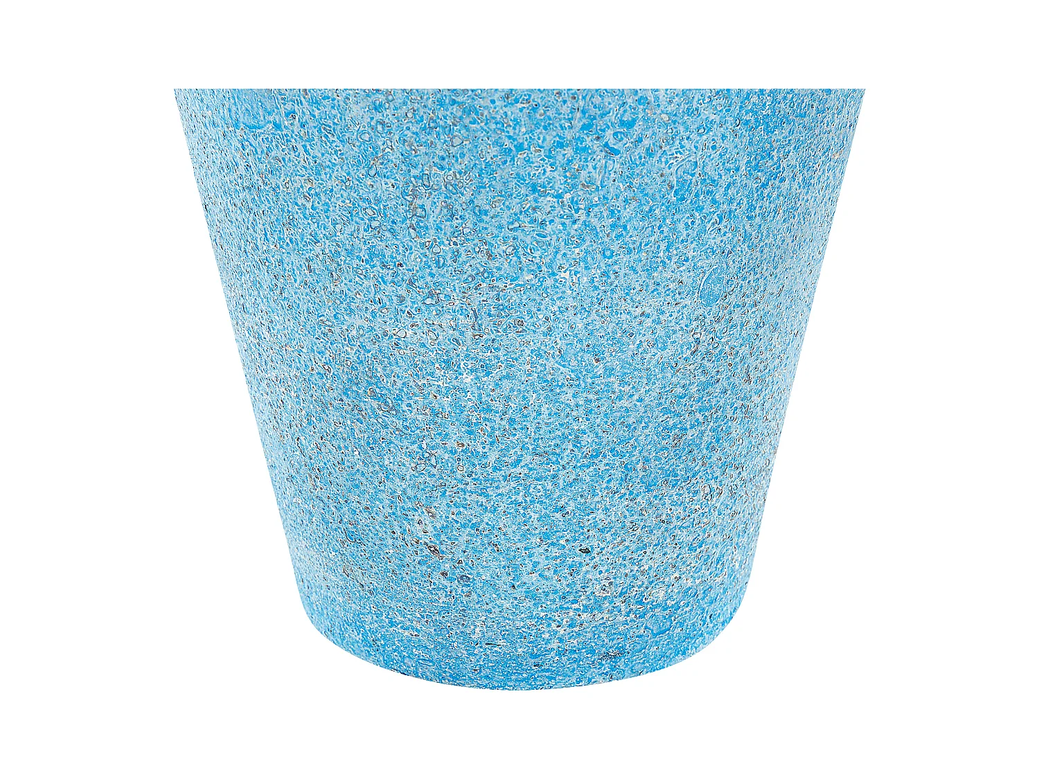 Vaso decorativo PLATEJE Ceramica 42 cm Blu
