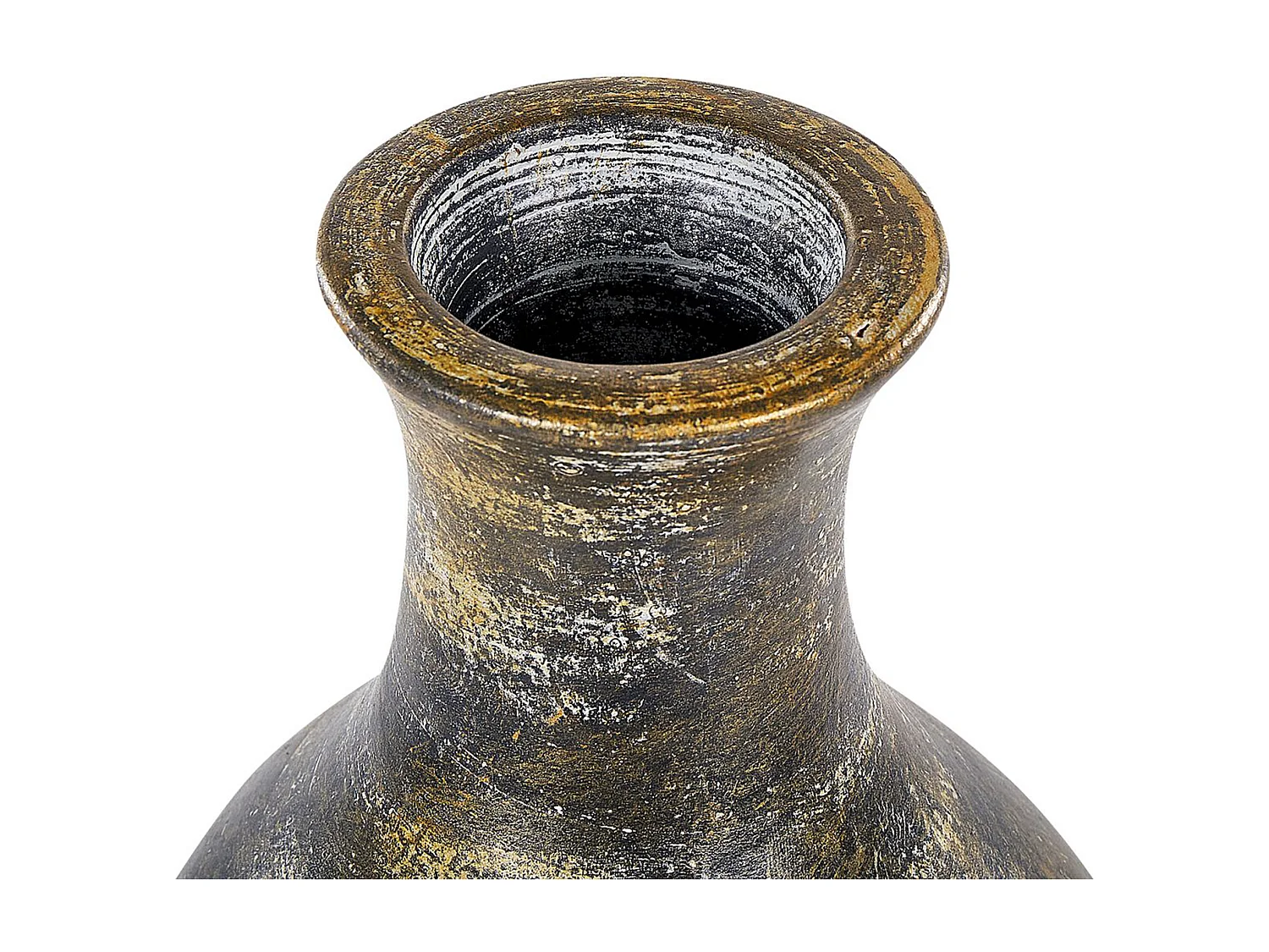 Vase décoratif MANDINIA Céramique 57 cm Marron