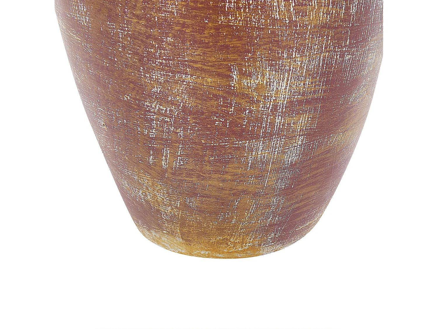 Vase décoratif MANDINIA Céramique 57 cm Marron