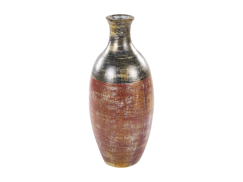Vase décoratif MANDINIA Céramique 57 cm Marron