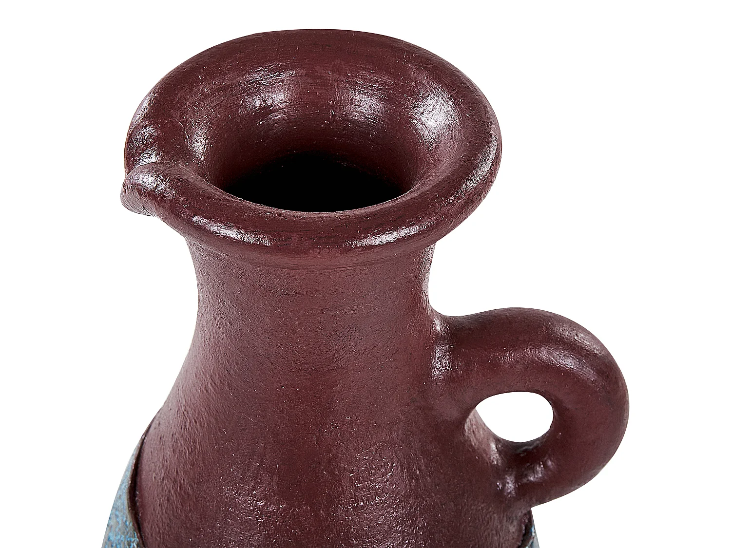 Vase décoratif VELIA Céramique 40 cm Bleu