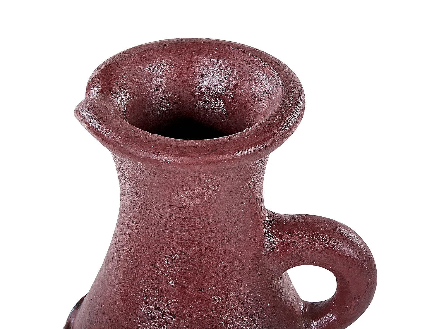 Wazon dekoracyjny VELIA Ceramika 50 cm Niebieski
