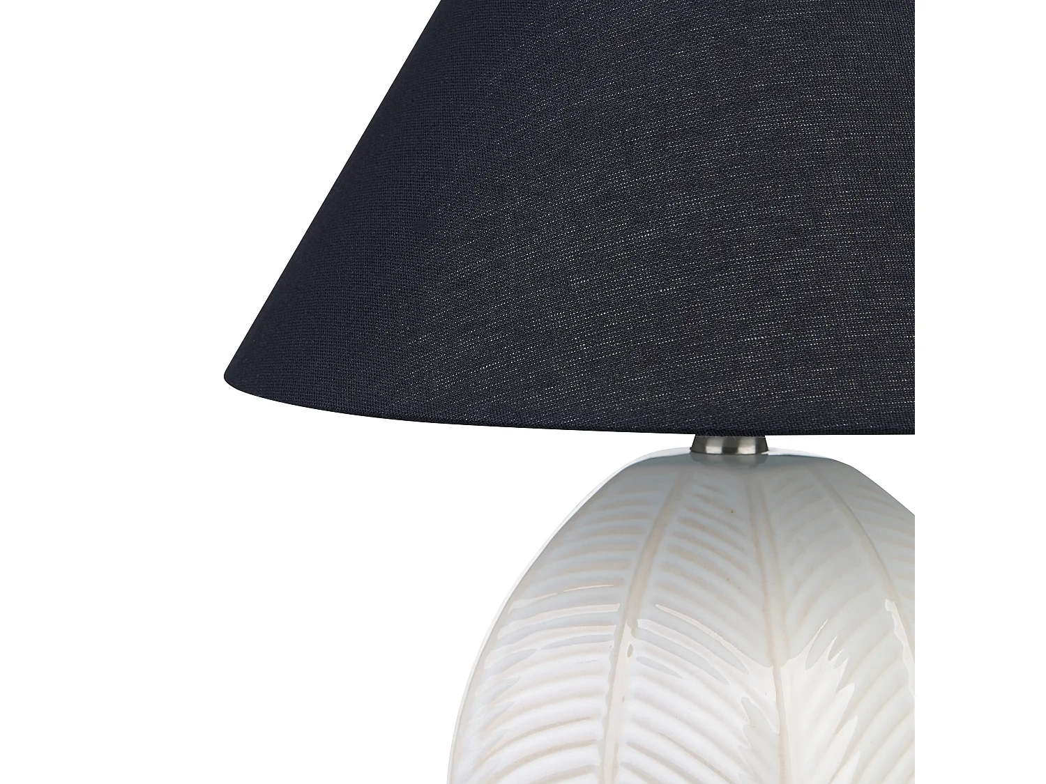 Candeeiro de mesa CADENA Cerâmica Creme