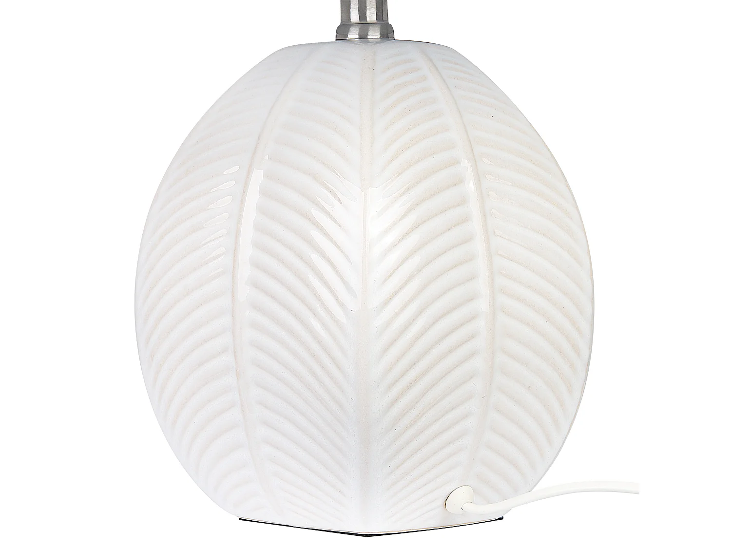 Candeeiro de mesa CADENA Cerâmica Creme