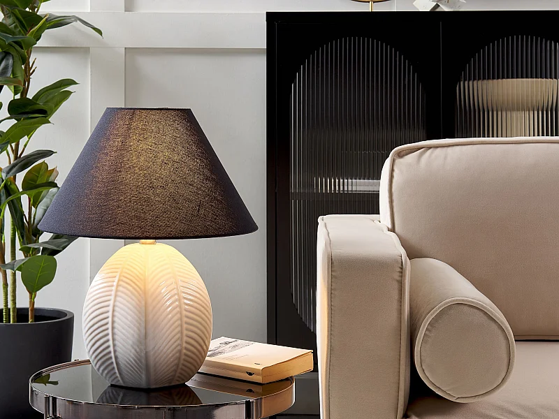 Tafellamp CADENA Keramiek Beige